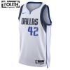 NBA Børn Trøje Dallas Mavericks Maximilian Kleber 42 2022-23 Nike Association Edition Hvid Swingman